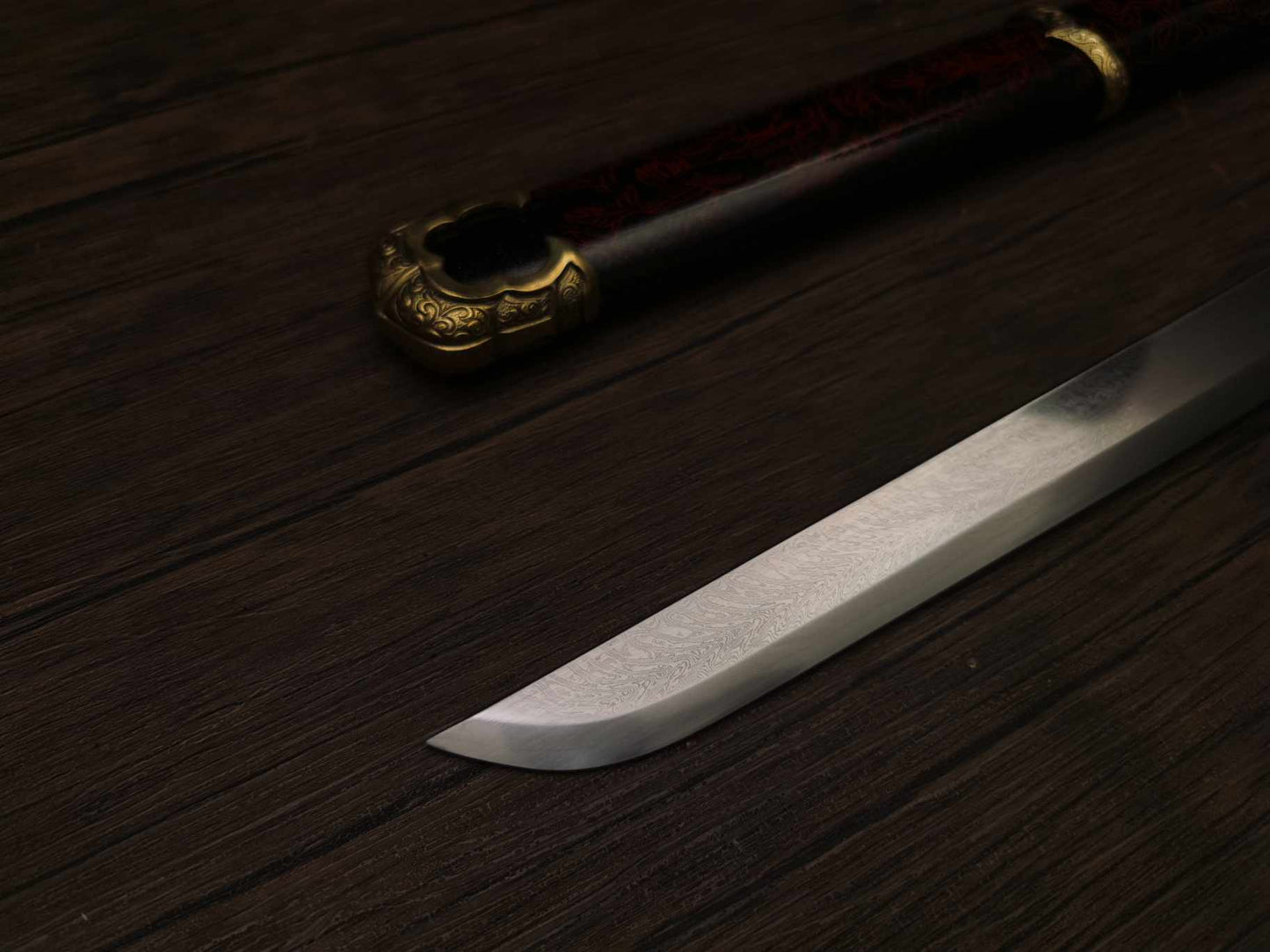 Jian - Tang Dynasty Style - Functional Sanmai damascus