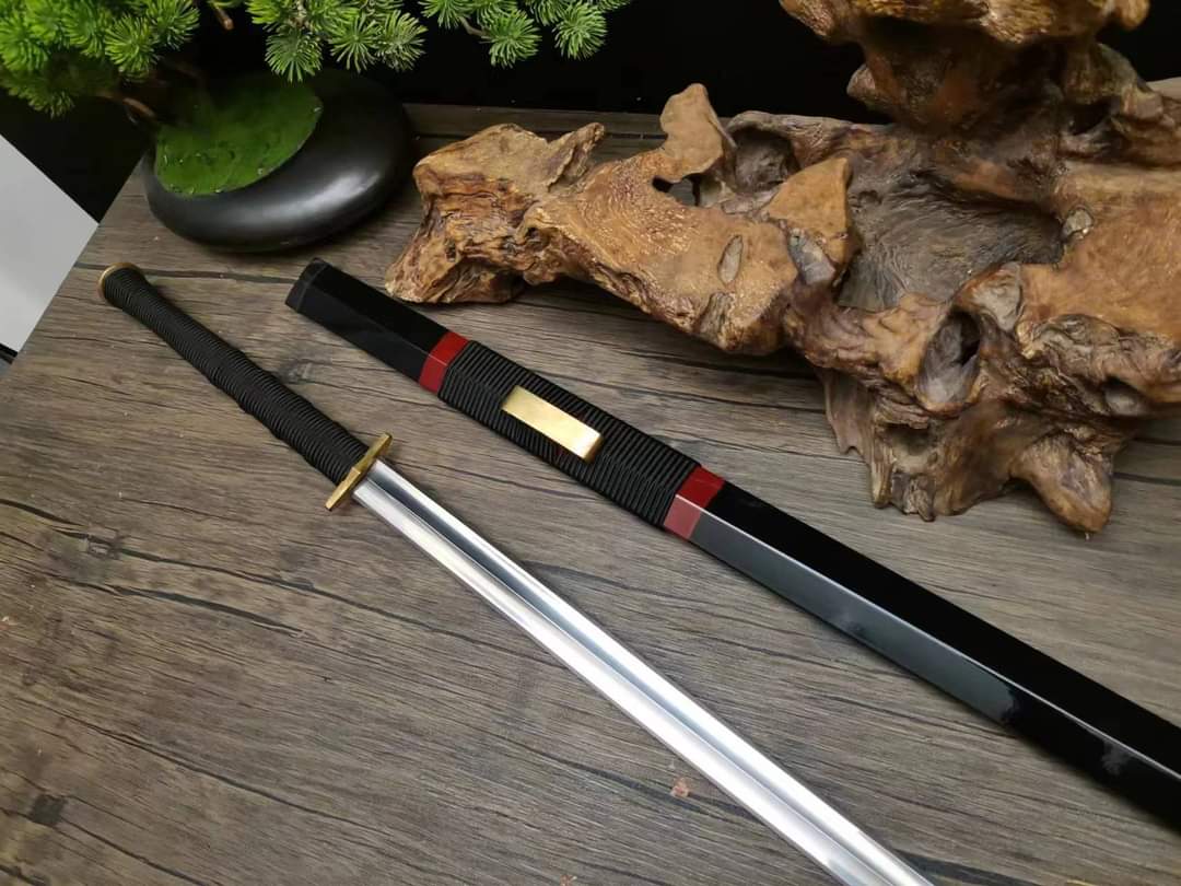 Jian - Two Handed Han Dynasty Style - s5, hollow grind
