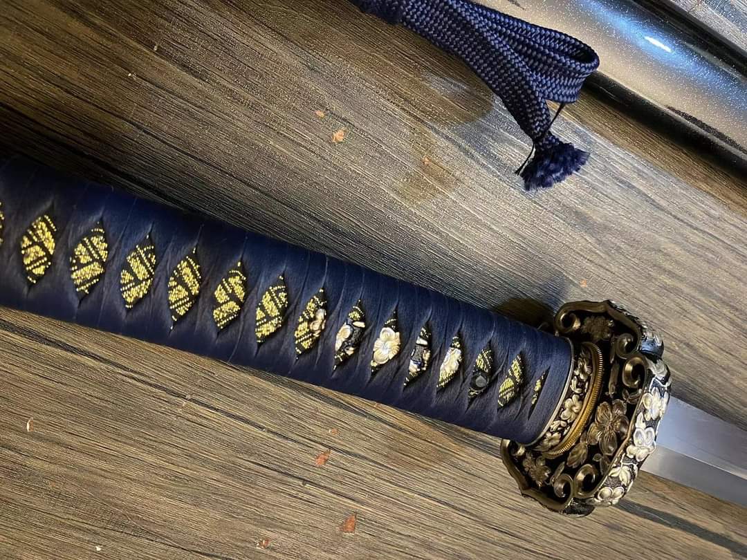 Handachi - Cobalt Cherry - s5 - 31.5" nagasa, deep tachi koshizori