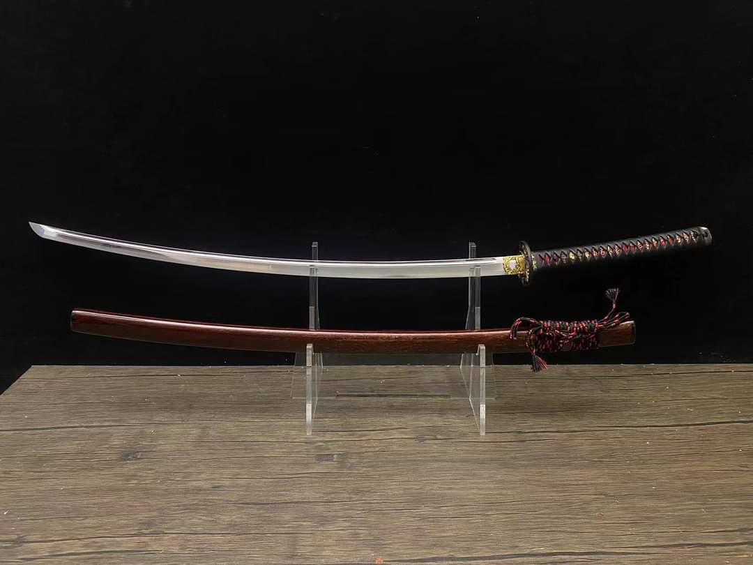 O-Katana - Fire Cherry - s5 shock steel - 31.5" nagasa, deep sori
