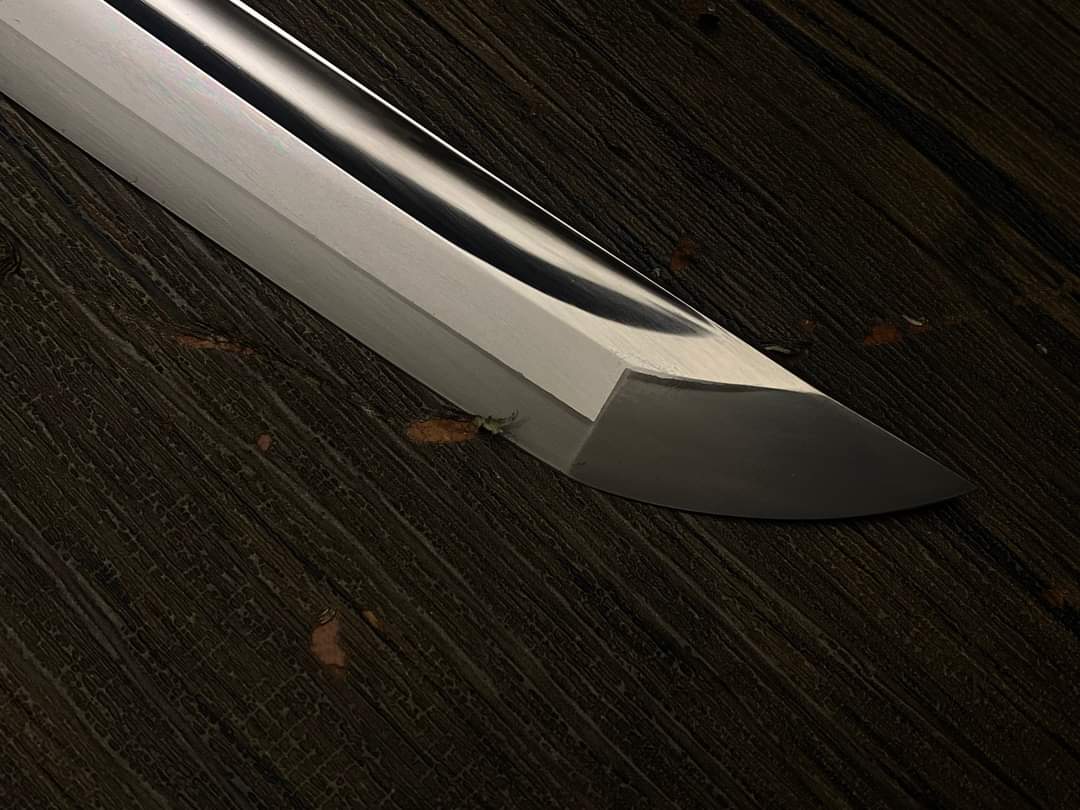 O-Katana - Fire Cherry - s5 shock steel - 31.5" nagasa, deep sori