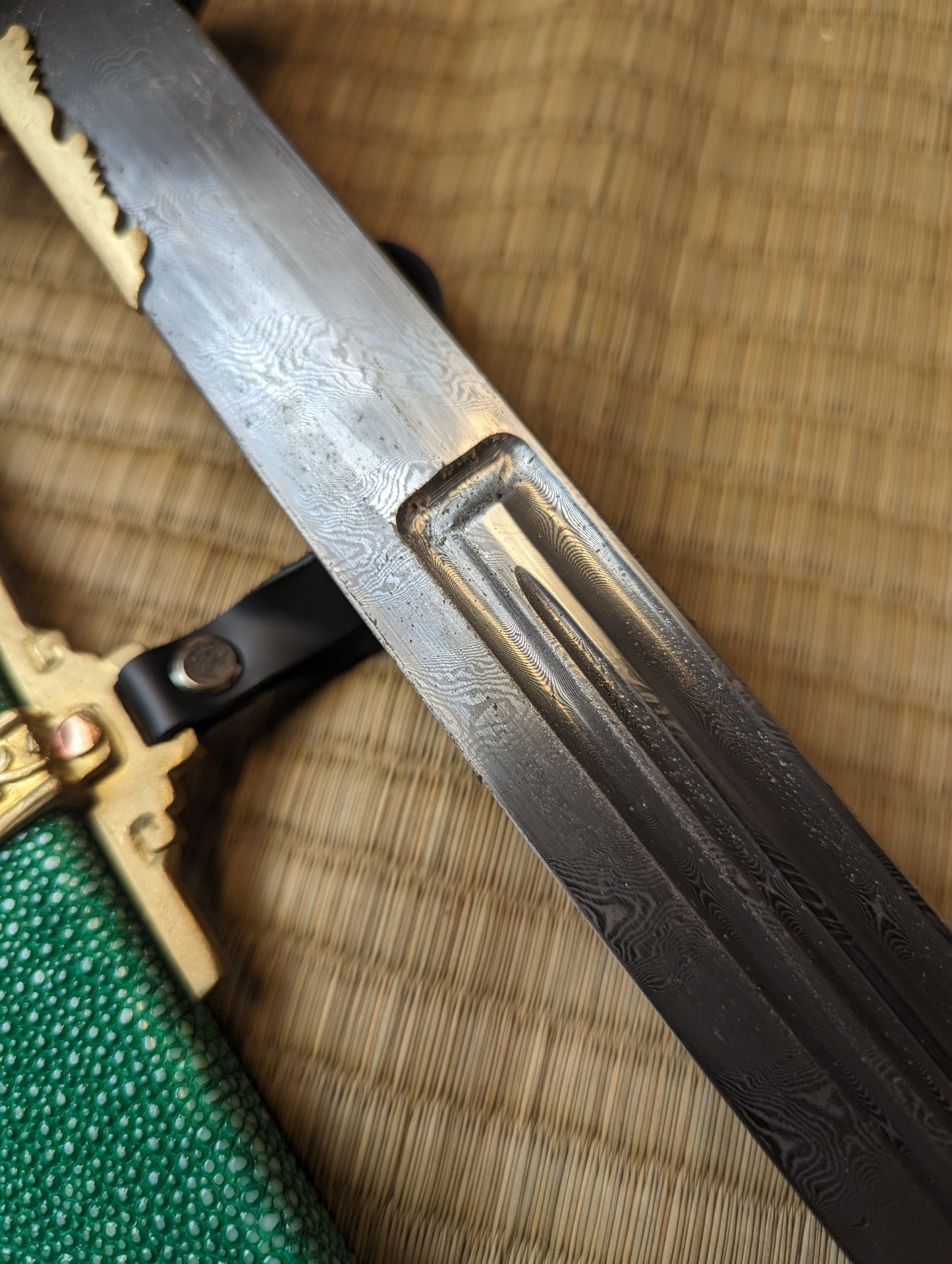 Ming Dao - Jade Chrysanthemum - Rotary Functional Damascus