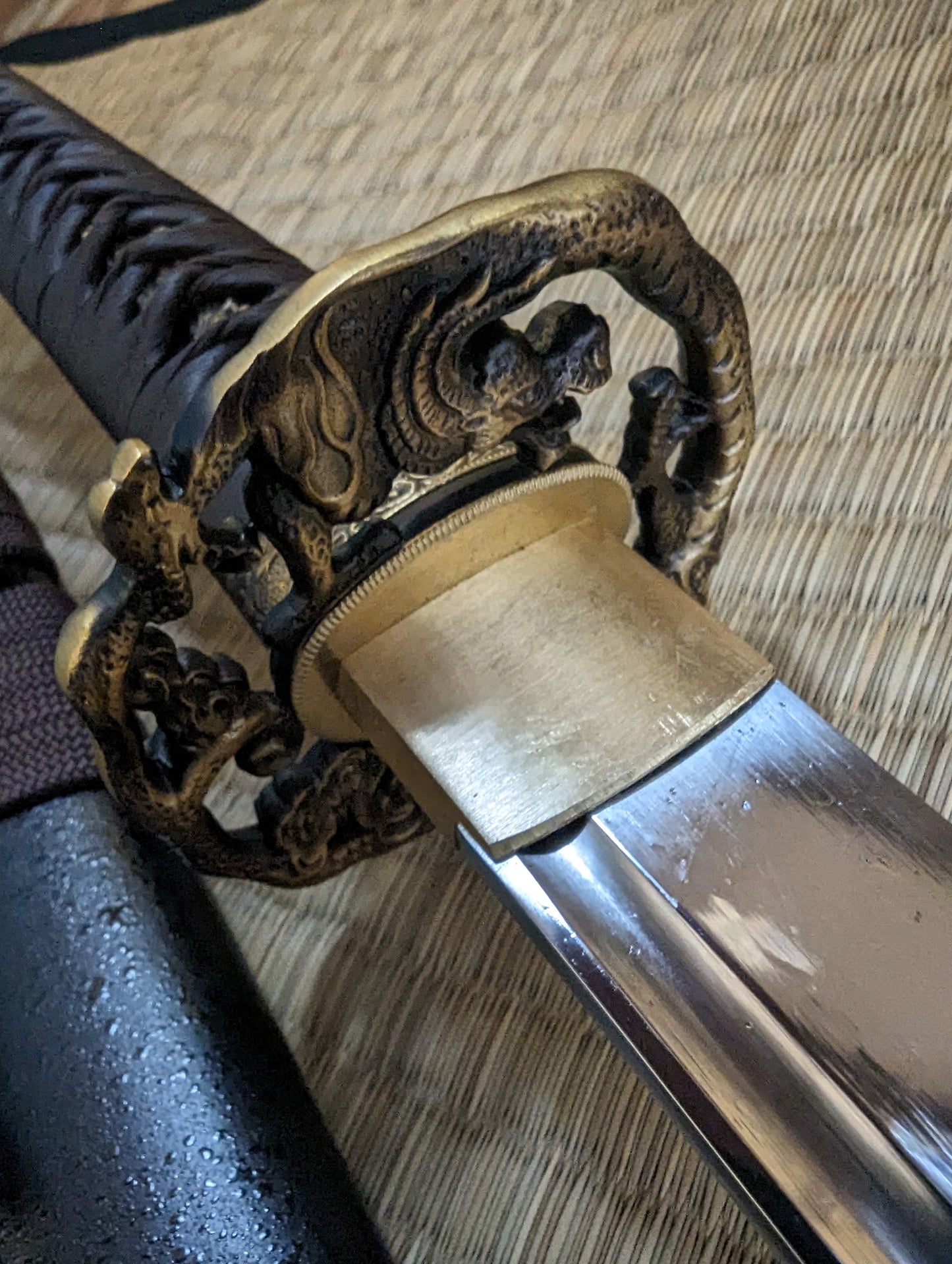 Katana - Earth Dragon -Practical 51crv4 German Spring Steel