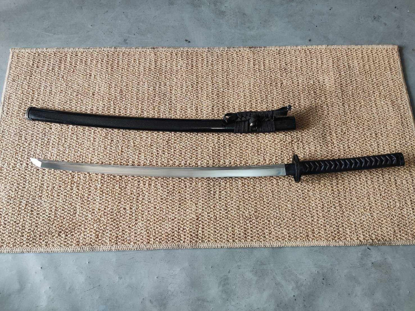 Katana- Onyx Sakura - assab88 Steel - hard target cutter