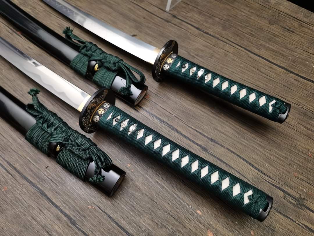Daishou - Jade Tiger - sx105v Japanese Tool Steel - choji and midare hamon