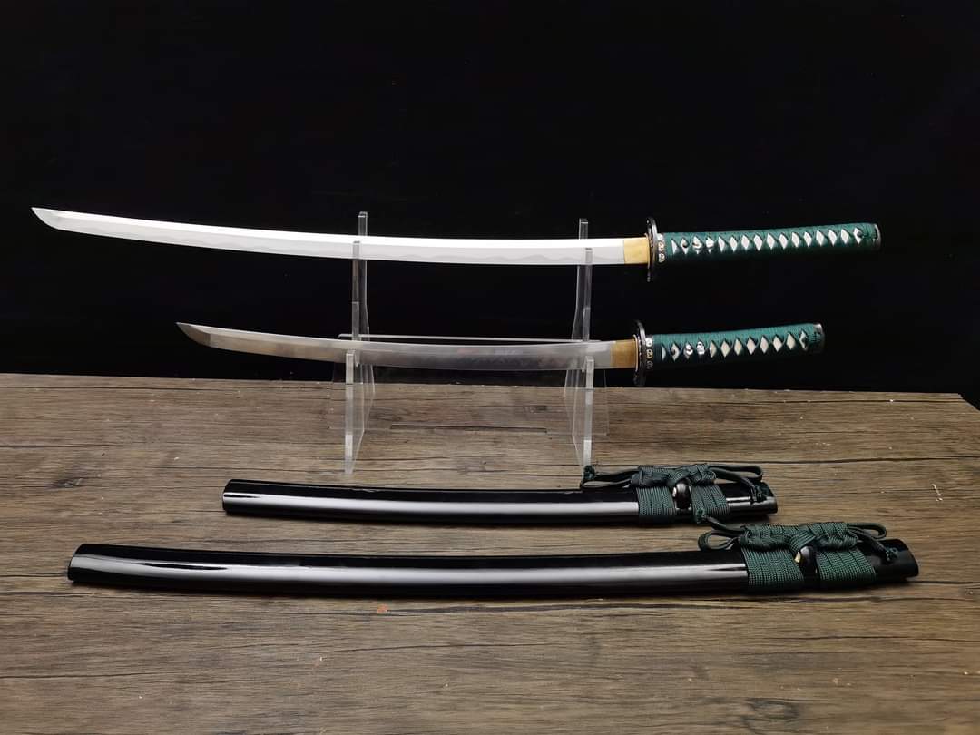 Daishou - Jade Tiger - sx105v Japanese Tool Steel - choji and midare hamon