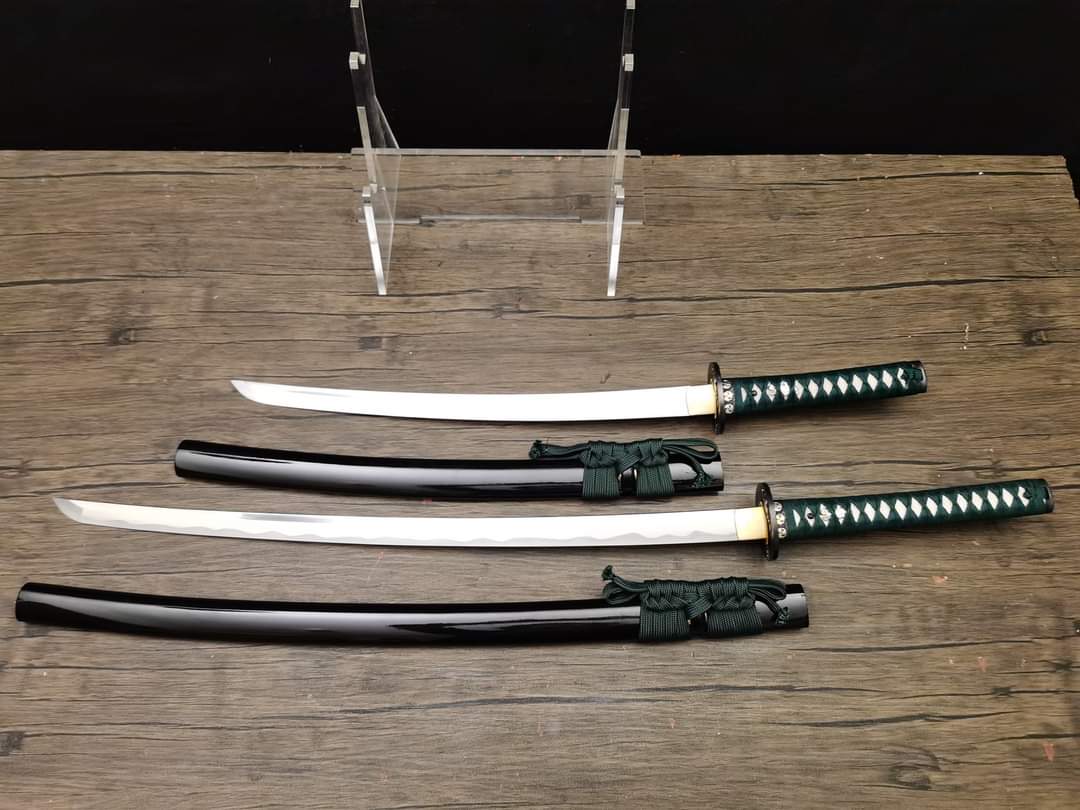 Daishou - Jade Tiger - sx105v Japanese Tool Steel - choji and midare hamon